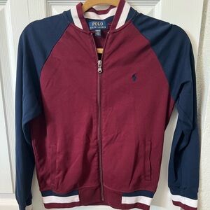 Polo by Ralph Lauren Kids Burgundy and Navy Jacket